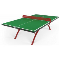 Антивандальный теннисный стол UNIX Line 14 mm SMC (Green/Red)