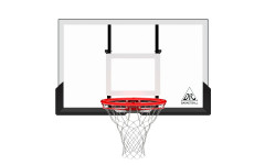 Баскетбольный щит DFC BOARD60PC, поликарбонат 3 мм, 152 x 90 см