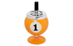 Пепельница Бильярдный шар №1 на подставке