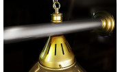 Лампа STARTBILLIARDS 5 пл.,штанга хром (плафоны черные,штанга хром,фурнитура хром,цепь 5,2 метра)