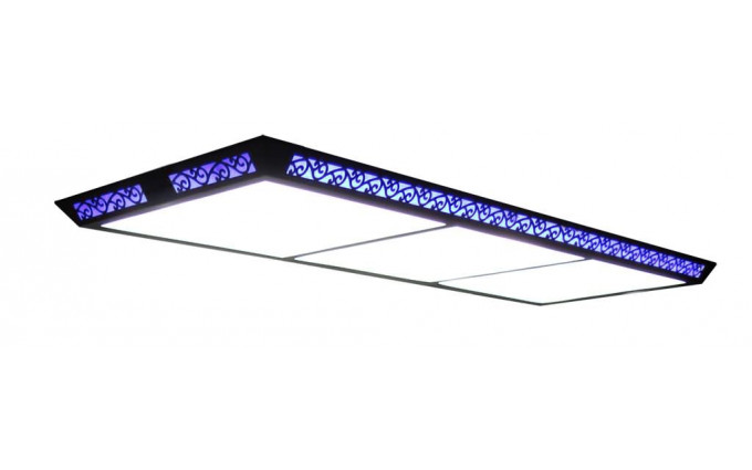 Лампа плоская  люминесцентная  "Flat II" (фиолетовая, 6 неон тр.) 2100x700x75